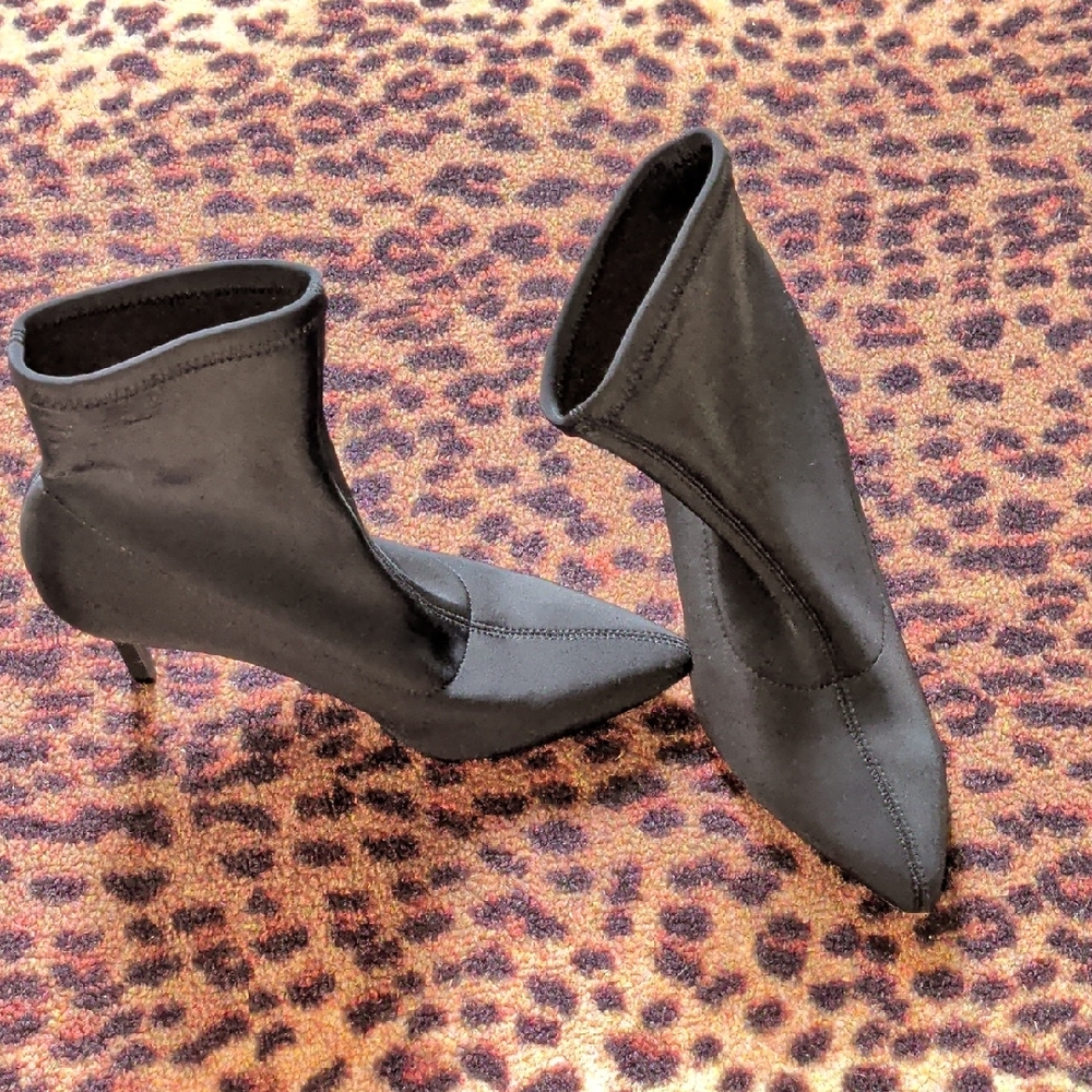 Elegant Black Women's Ankle Boots